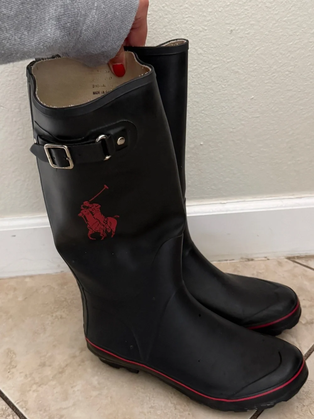ralph lauren rainboots